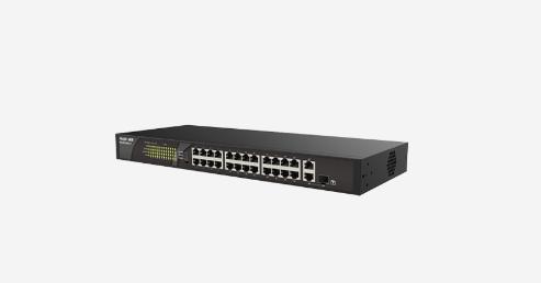 nba直播间球迷网RG-ES126S-LP 24口百兆接入光电上联非网管型PoEnba比赛直播视频直播球迷网